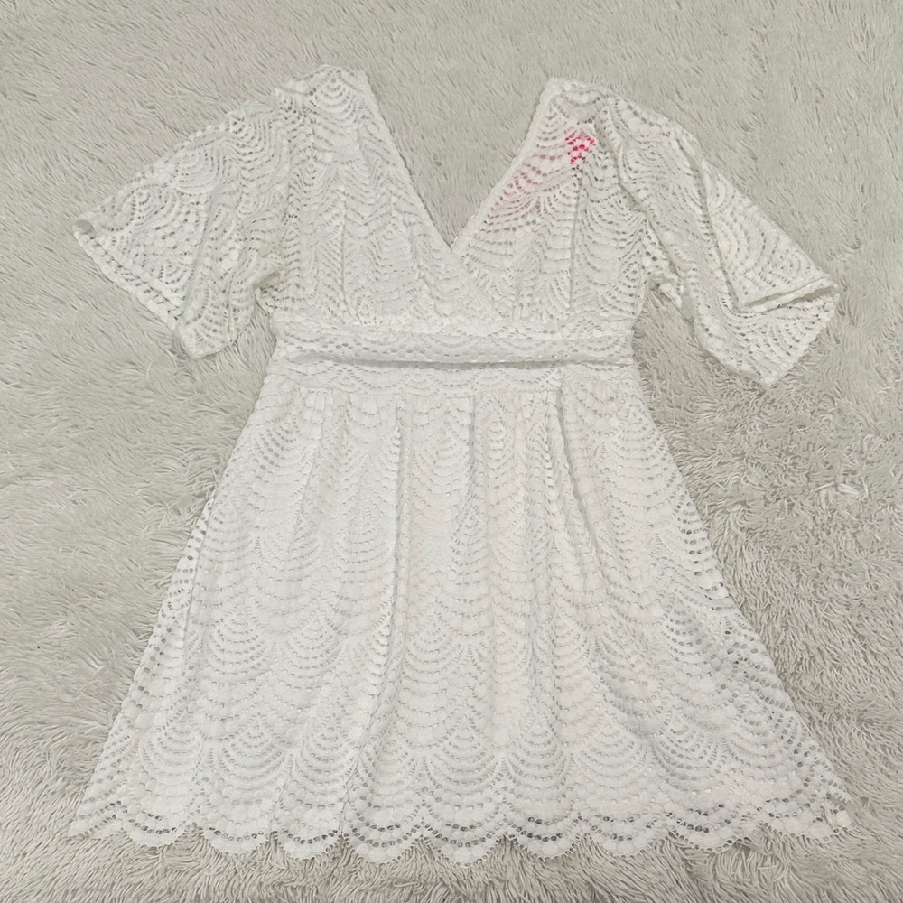 NWT Lilly Pulitzer White Lace Parigi Romper